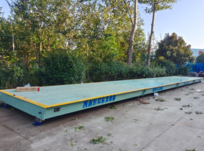 安徽亳州海彬倉(cāng)儲(chǔ)物流100噸地磅