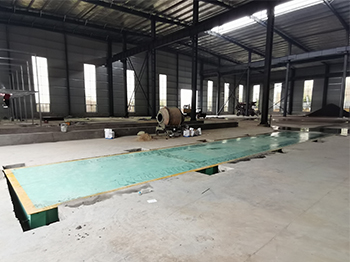 洛陽(孟津區(qū))匯鑫礦業(yè)100噸地磅