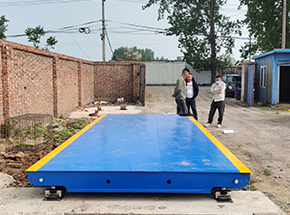 安陽(yáng)東柴村農(nóng)業(yè)合作社30噸地磅