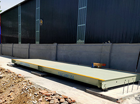 西華縣南坡村糧食收購60噸地磅