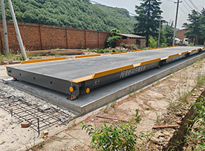 中國安能一局南寧分公司濟(jì)源項(xiàng)目120噸地磅