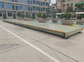 河南元味食品科技100噸地磅